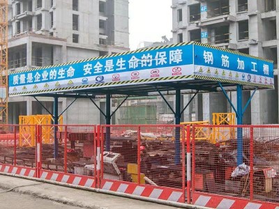 6乘9米单排200大方钢柱子式钢筋棚图1