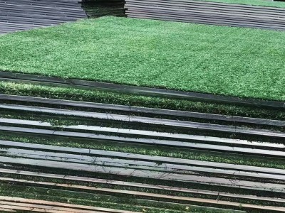 小草围挡道路施工图1