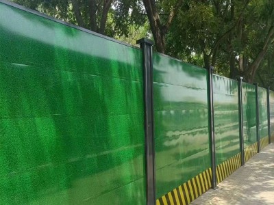 混凝土块移动围挡道路图1