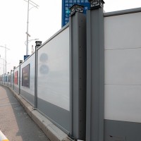混凝土块移动围挡