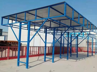 施工钢筋棚图1