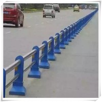 桥侧桥中央组合防撞护栏