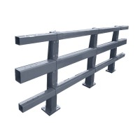 三横梁方管防撞护栏