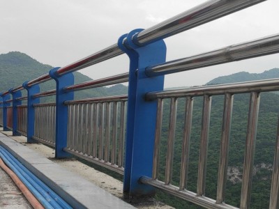 河道不锈钢护栏图1