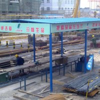 安全通道标准化钢筋棚实力厂家包安装