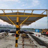 建筑钢筋加工防护棚工厂直营包运输