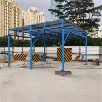 安全通道标准化钢筋棚本地大厂明码标价