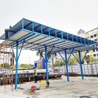 安全通道防护棚多年老厂包安装