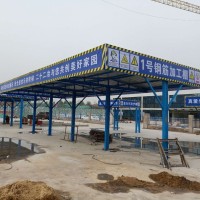 工地钢筋防护棚源头工厂加急可做