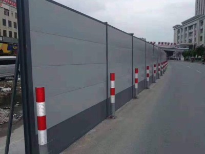 市政施工彩钢围挡工厂制造结实耐用图1