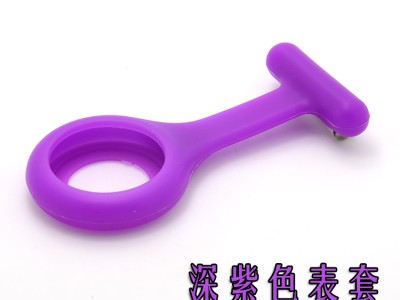 印花款硅胶护士表套公司来图定制图1