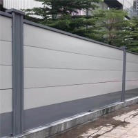 实力厂家工地彩钢板围挡一站式生产